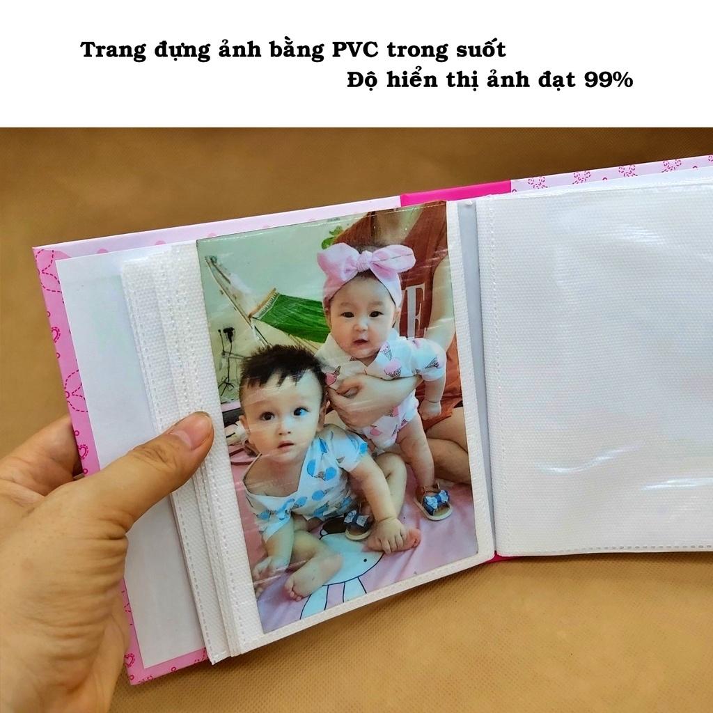 Album ảnh 10x15 chứa 40 ảnh có hộp để ảnh gia đình, ảnh cho con, ảnh tình yêu
