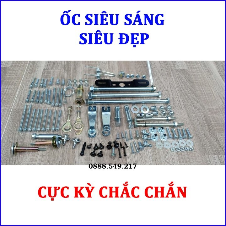 Bộ ốc xe Dream thái. Loại đầy đủ các chi tiết