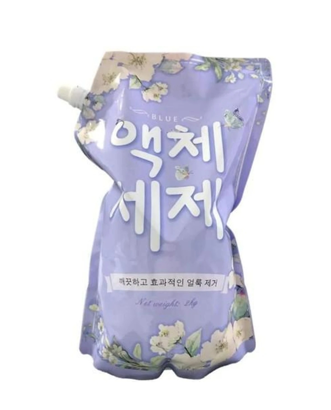 Nước giặt Hàn Quốc 5 in 1 túi 2kg thơm như hoa - Giữ hương thơm lâu.