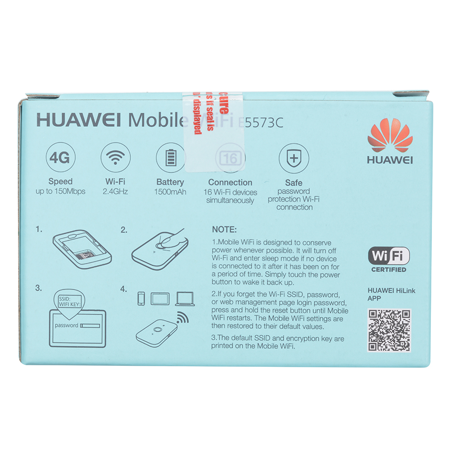 Huawei Wifi Di Động 4G E5573Cs-322 - Hàng Chính Hãng