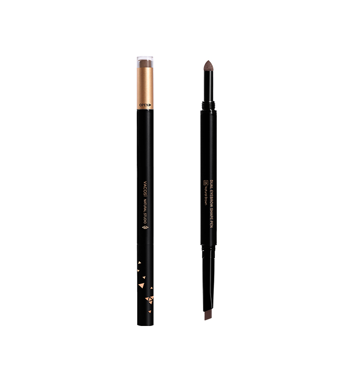 VACOSI Chì mày định hình Natural Studio Dual Eyebrow Shape Pen 5ml