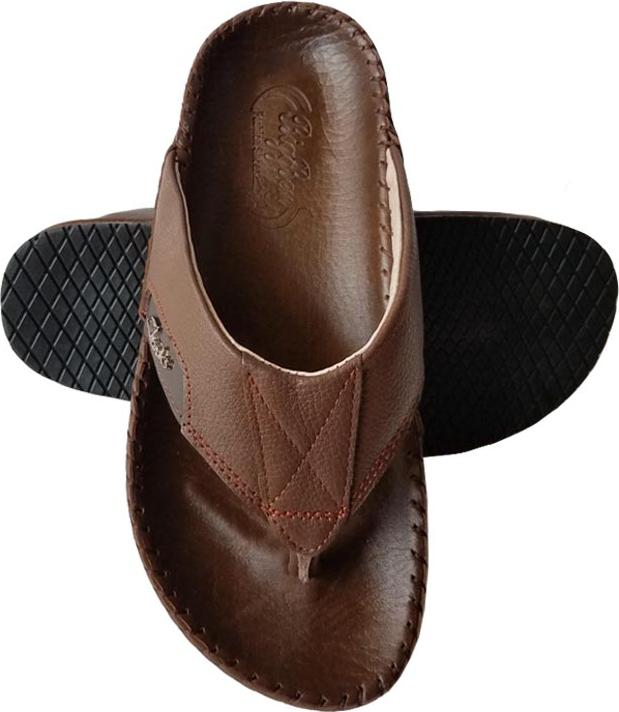 Dép Xỏ Ngón Nam BIGGBEN Da Bò Thật DK39