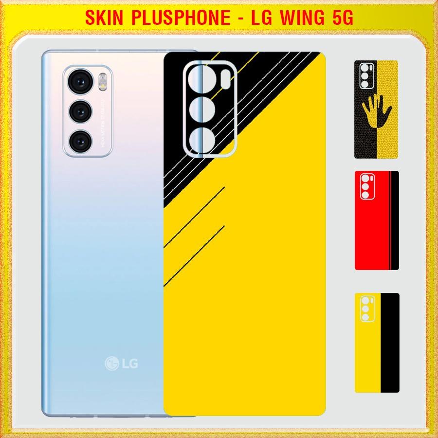 Dán Skin cho điện thoại LG Wing 5G in phối màu