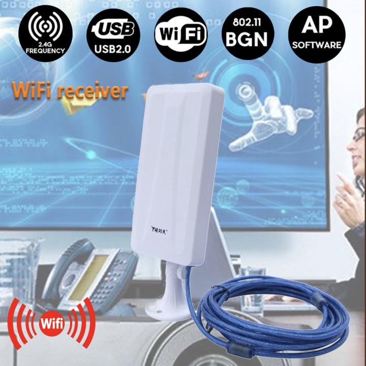 Bộ tăng cường thu sóng Wifi 10m dùng ngoài trời