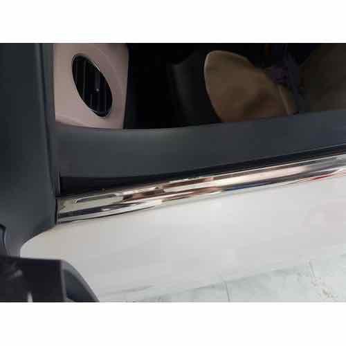Bộ 4 Ốp nẹp viền chân kính inox xe dành cho VIOS 2014-2015-2016-2017