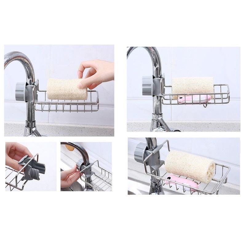 Giá Treo Bồn Rửa Chén Không Cần Bắt Vít