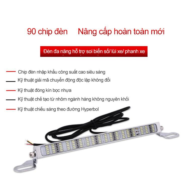 Đèn led hỗ trợ lùi xe siêu sáng cảnh báo an toàn 90LED chíp - Gia dụng SG