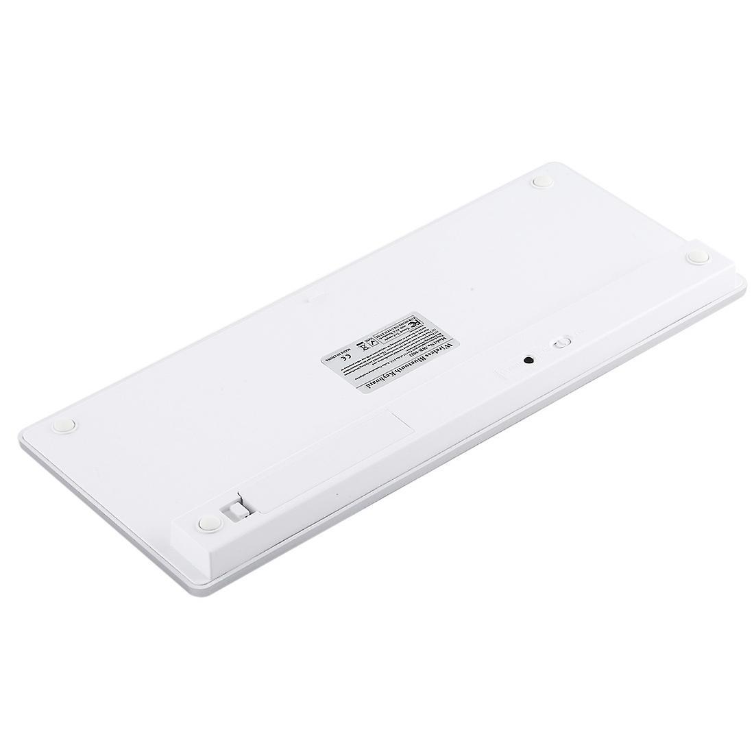 Bàn phím Bluetooth không dây  cho Android Windows Ios - Bạc