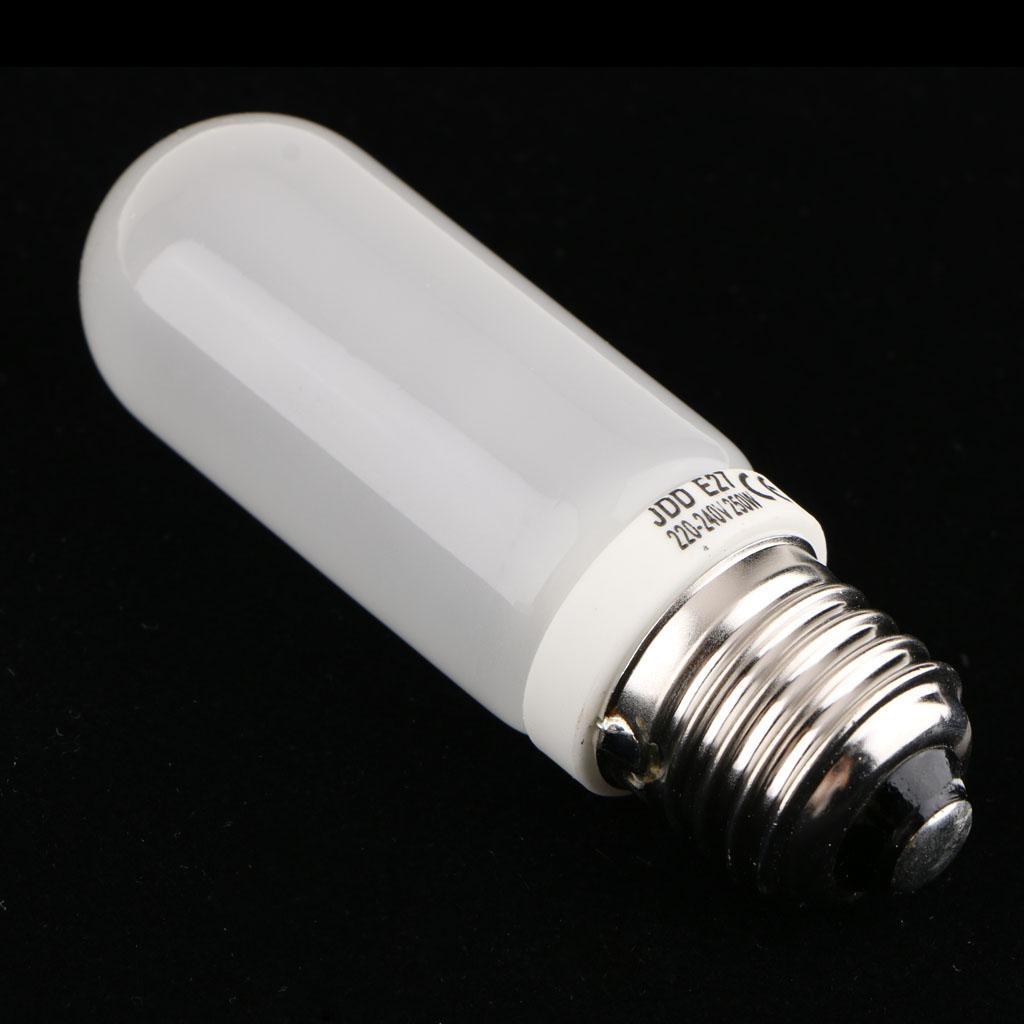 4X Modeling Lamp Tube E27 250w Studio Strobe Bulb Halogen Light Warm White