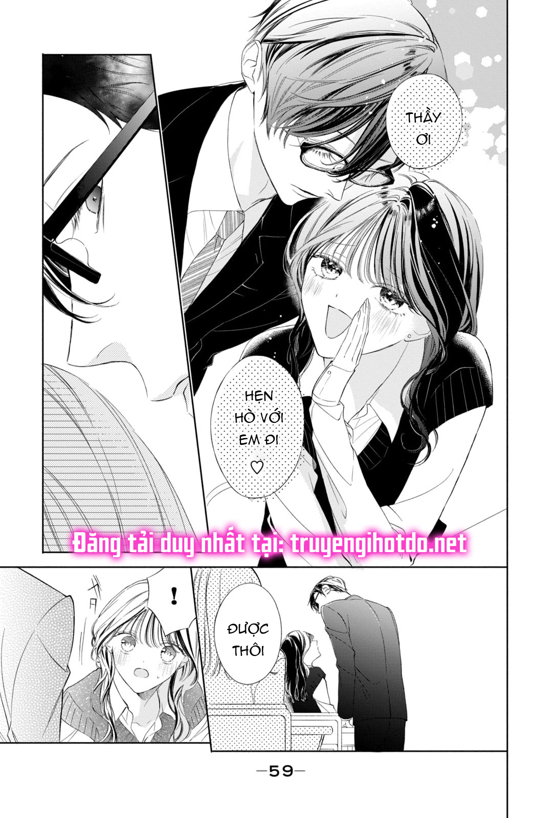 [18+] thầy ơi hãy ngã vào lòng em đi! chapter 2.1 13