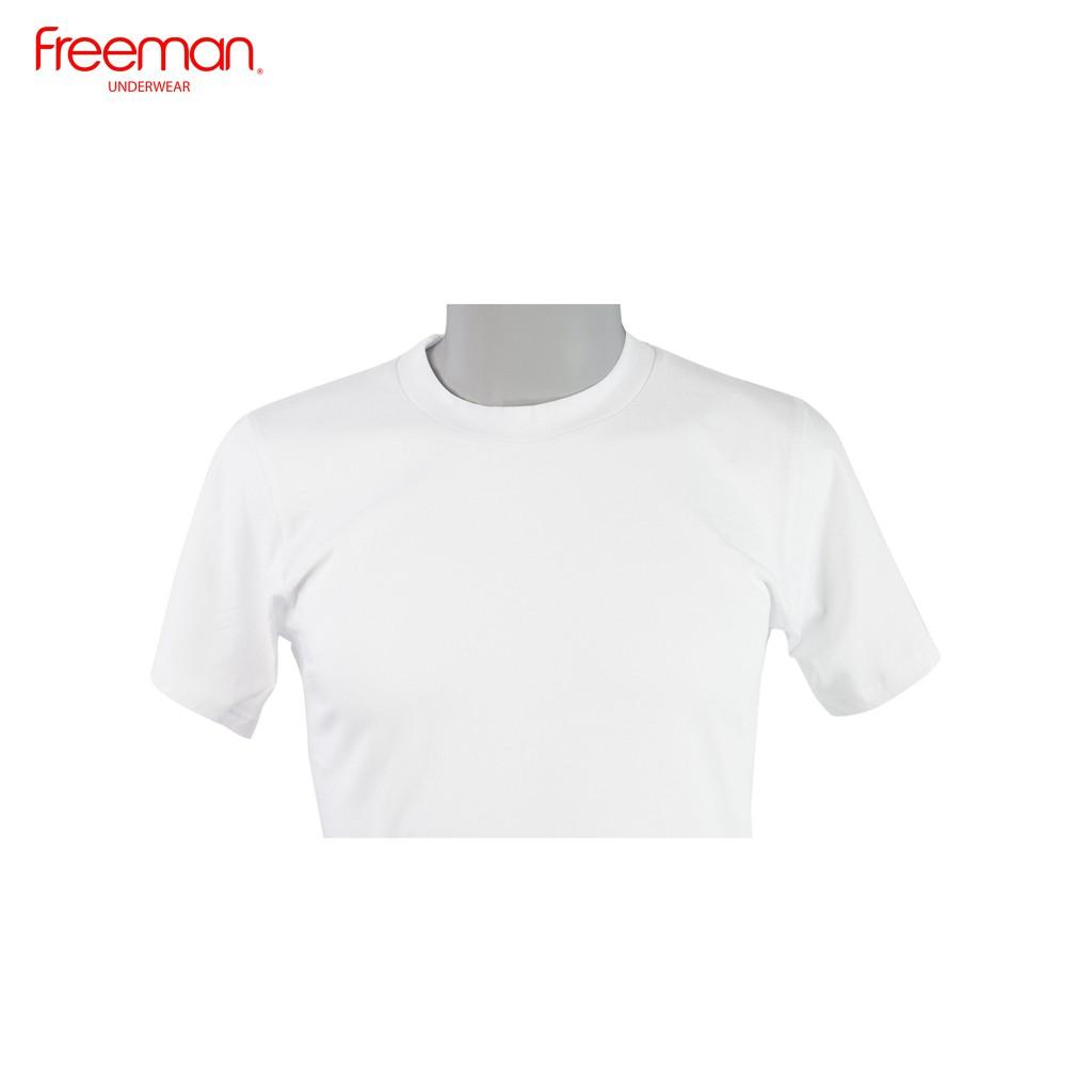 Áo thun nam ngắn tay không cổ cotton FREEMAN TSF317