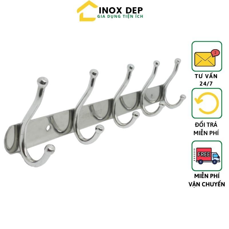 MÓC ÁO ,MẮC ÁO,THANH TREO QUẦN ÁO 7 CHẤU INOX 100% 304, SÁNG BÓNG,TIỆN DỤNG,TRANG TRÍ NHÀ CỬA.