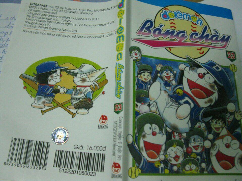 dorabase (doraemon bóng chày) chapter 1 1