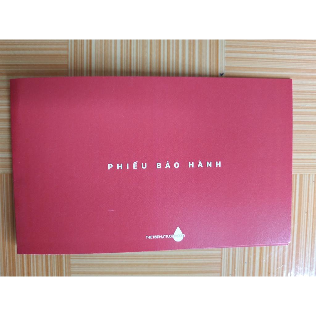 Trọn bộ tưới phun sương vườn lan, vườn cây cảnh, hoa hồng 20 béc phun sương đồng ráp sẵn bảng điện