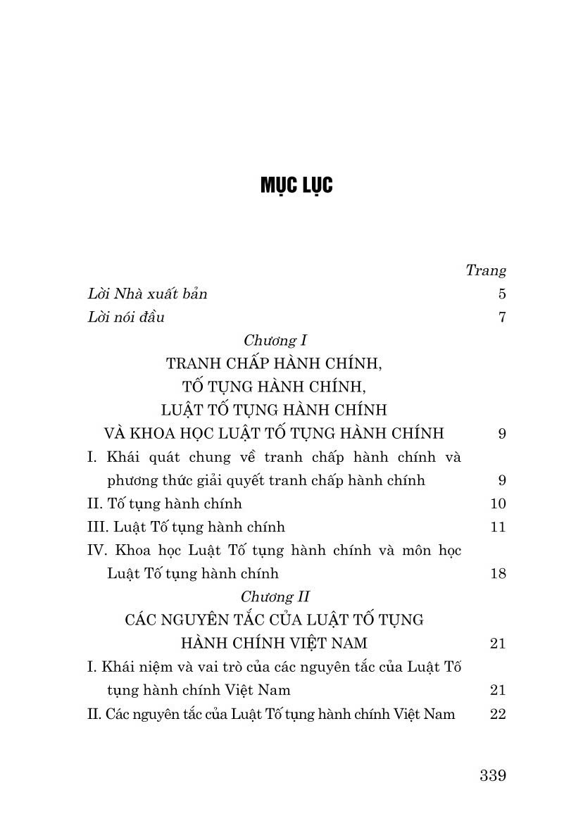 Hướng dẫn môn học Luật tố tụng hành chính