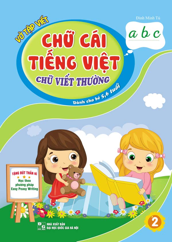 Vở Tập Viết Chữ Cái Tiếng Việt – Chữ Viết Thường - TKBooks