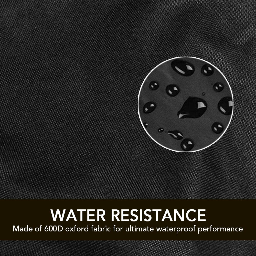 Tấm che thùng gỗ củi không thấm nước 600D Oxford chịu được thời tiết có dây kéo