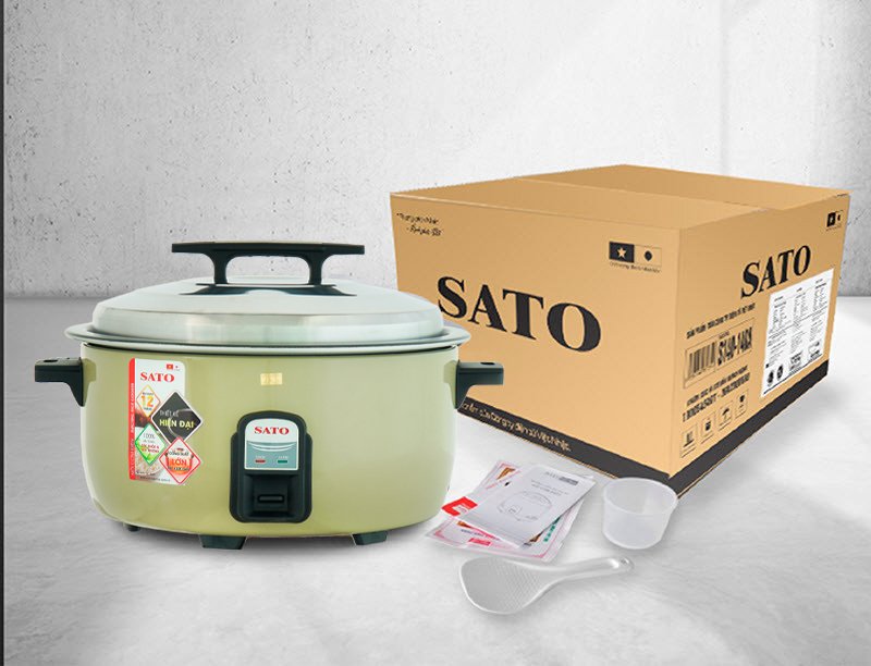 Nồi cơm điện công nghiệp SATO Q7 7.2 Lít - Miễn phí vận chuyển toàn quốc - Hàng Chính Hãng