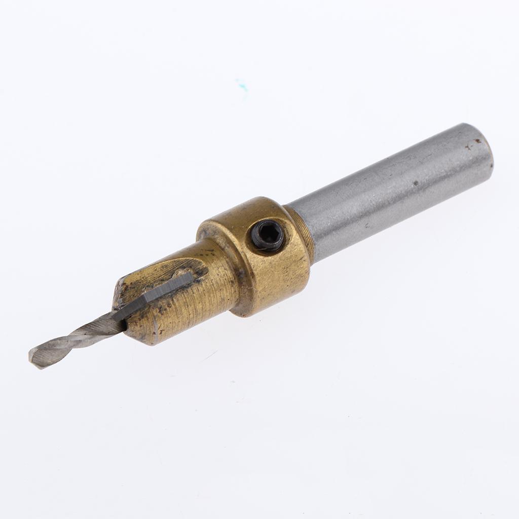 8mm  High- Countersink Drill Bit with  Key  DIY, 7 Sizes
