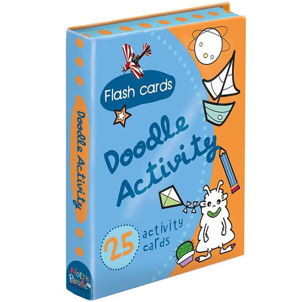 Flash Card - Doodle Activity Blue (25 Activity Cards)