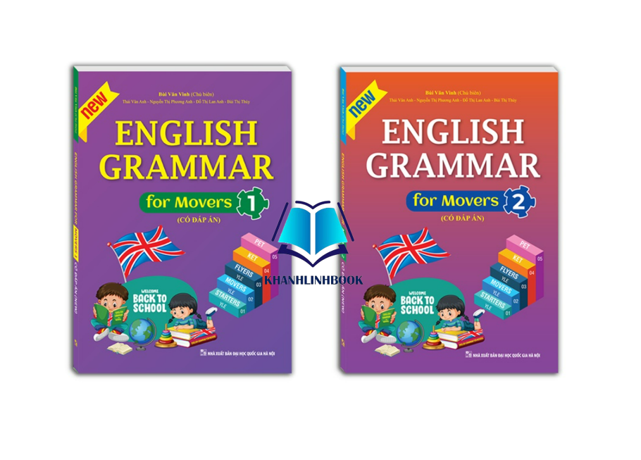 Sách - Combo 2c - English grammar for Movers (có đáp án)