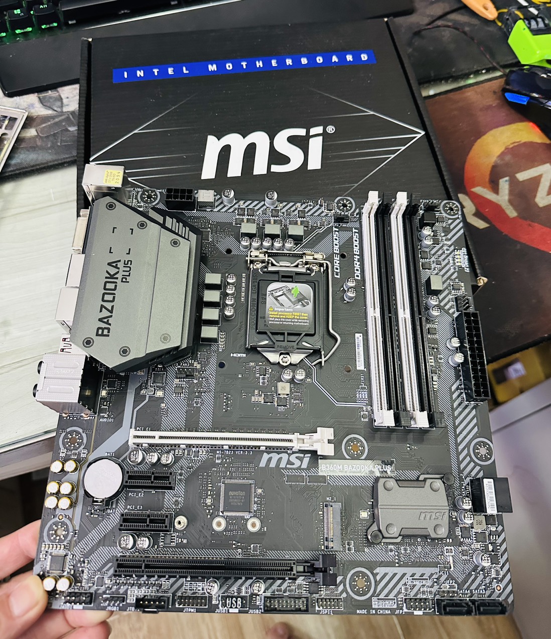 Bo Mạch Chủ (Mainboard) MSI B360M BAZOOKA PLUS (HÀNG CHÍNH HÃNG)