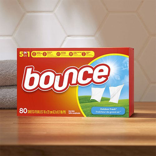 Giấy thơm quần áo Bounce Sheets (80 tờ) - Hàng chính hãng