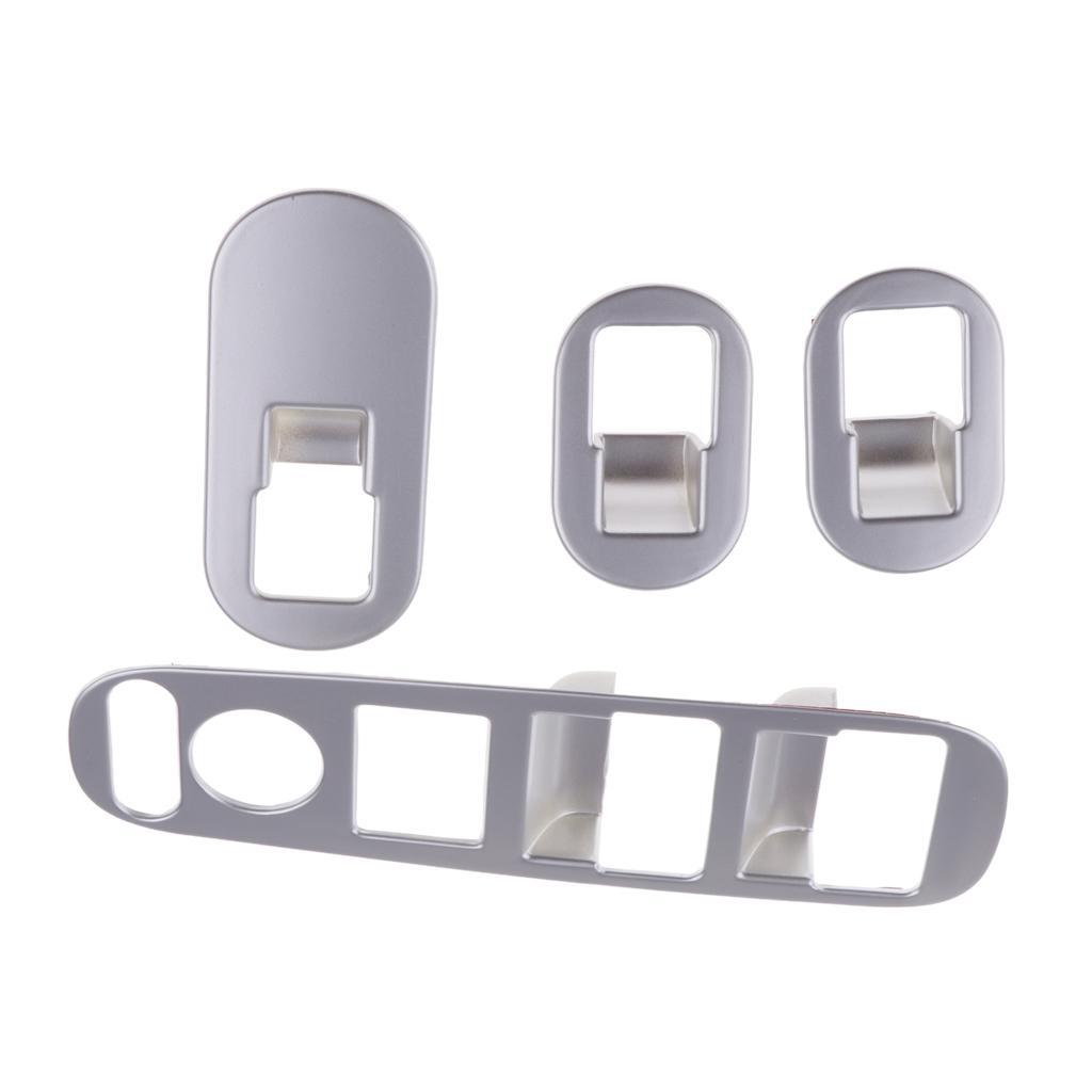 High Quality 4Pcs Car Inner Window Switch Cover Handle for Honda Vezel 14/15