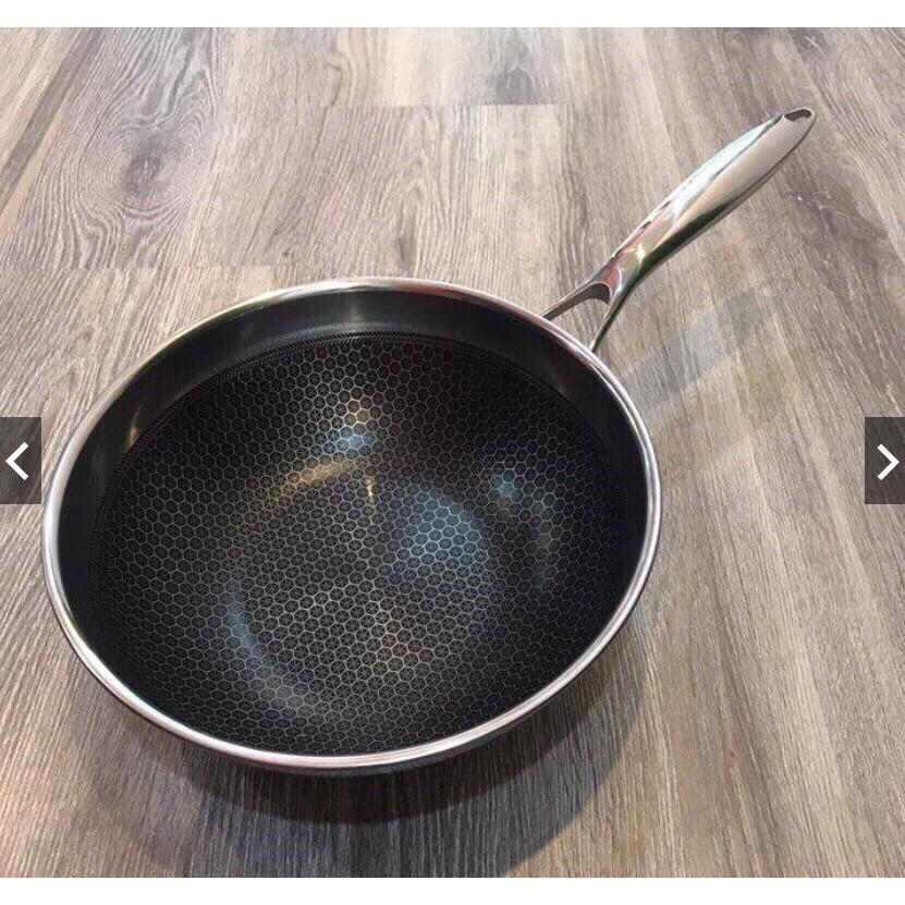 Chảo siêu chống dính sâu lòng có lưới tổ ong 32cm