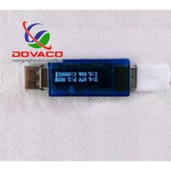 USB đo dung lượng pin và công suất tiêu thụ V2