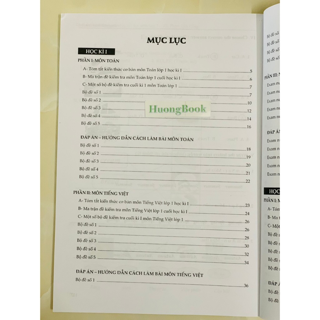 Sách - Bộ Đề Kiểm Tra Đánh Giá Năng Lực Học Sinh Lớp 1 - KV