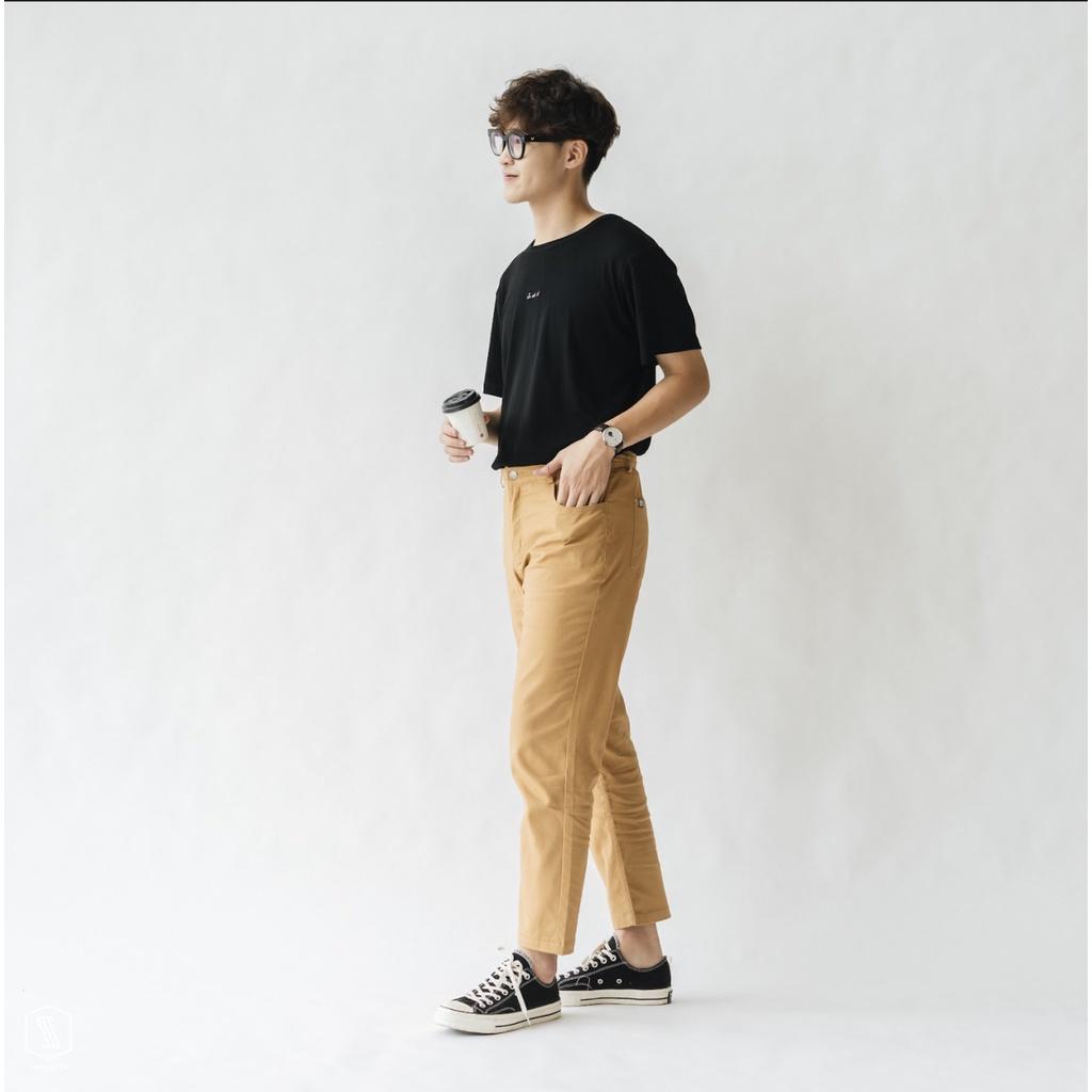 Quần dài nam dáng suông SSSTUTTER chất liệu khaki cao cấp modern jeans