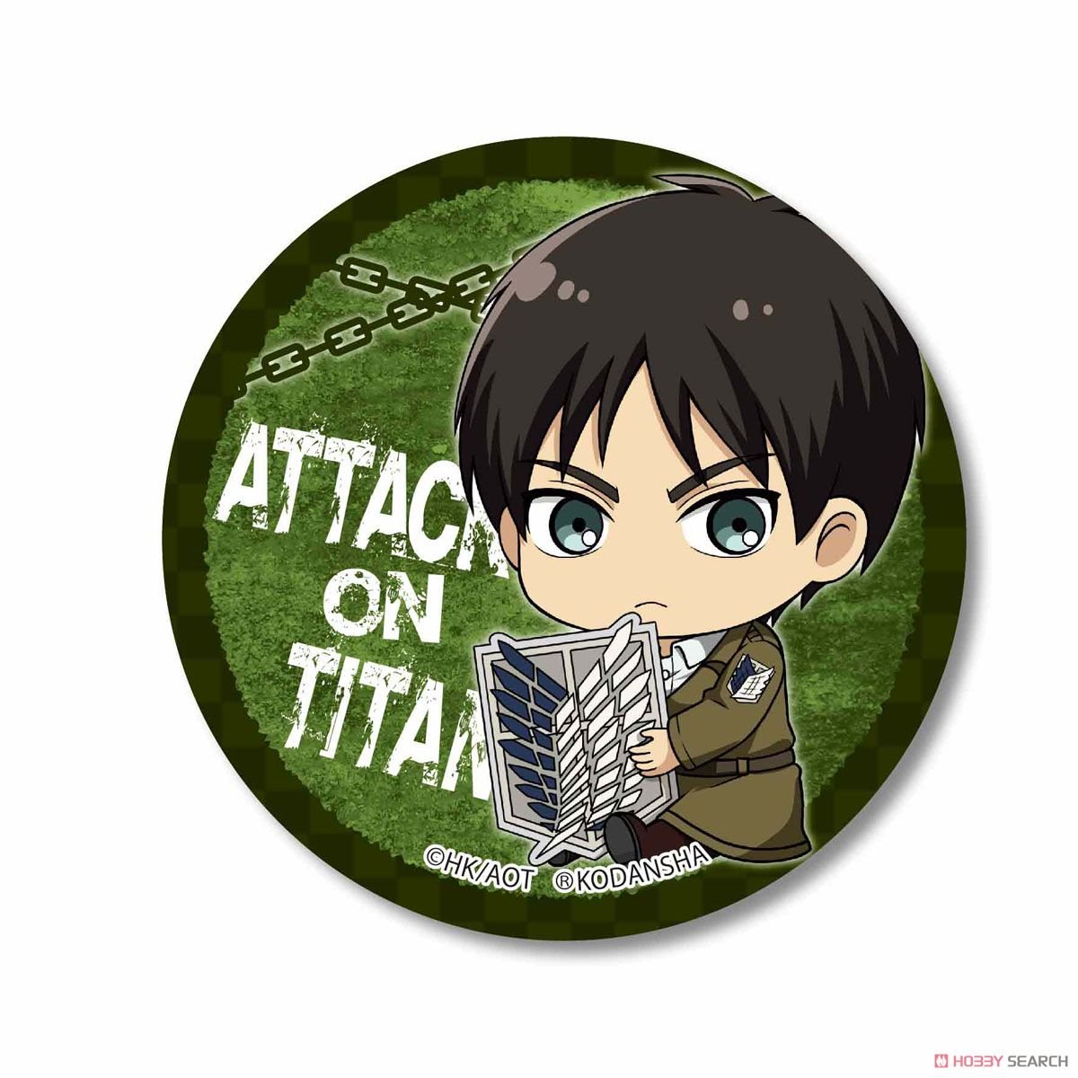 Combo 6 huy hiệu cài áo ATTACK ON TITAN - ĐẠI CHIẾN TITAN anime chibi ver ÔM ĐỒ