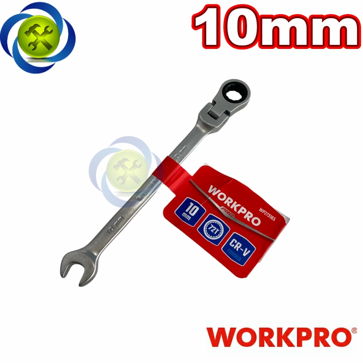 Cờ lê tự động đầu lắc léo Workpro