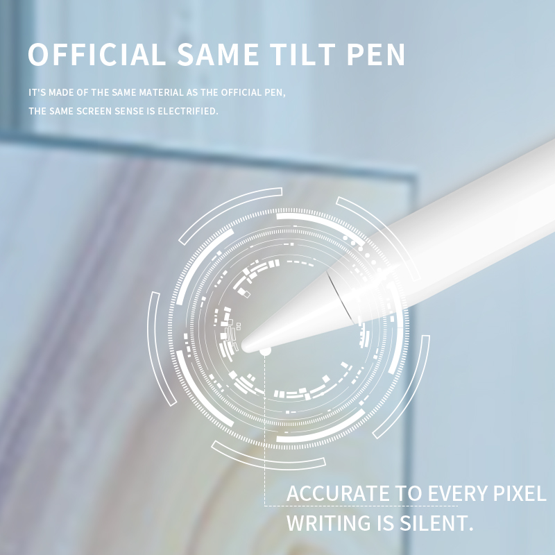 Bút cảm ứng thông minh KKROOM Pencil Series 6 Stylus pen CHỐNG CẢM ỨNG NHẦM KHI ĐÈ TAY, dùng như Apple Pencil kèm hộp đựng bút cảm ứng siêu mượt, dung lượng pin cao -  CHỈ SỬ DỤNG CHO IPAD ĐỜI MỚI sx sau 2018 - Hàng chính hãng