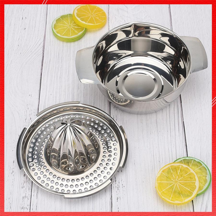 Dụng Cụ Vắt Cam Inox Thiết Kế Nhỏ Gọn Có Quai Cầm Tiện Lợi Dễ Dàng Vệ Sinh Khi Sử Dụng Dung Tích 200 ML