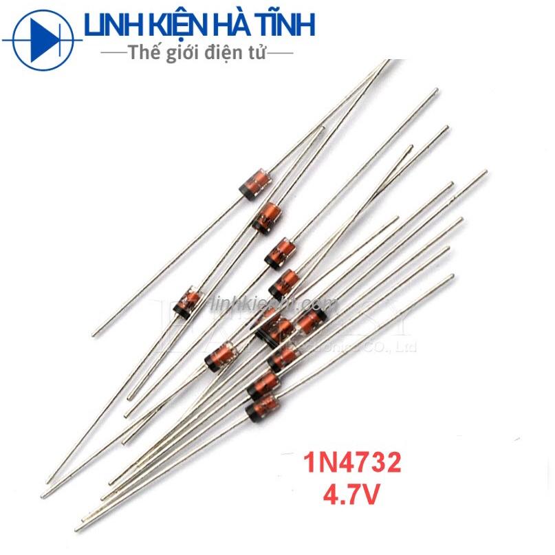 20 con Đi ốt zener 4.7V 1N4732A 1W DO-41