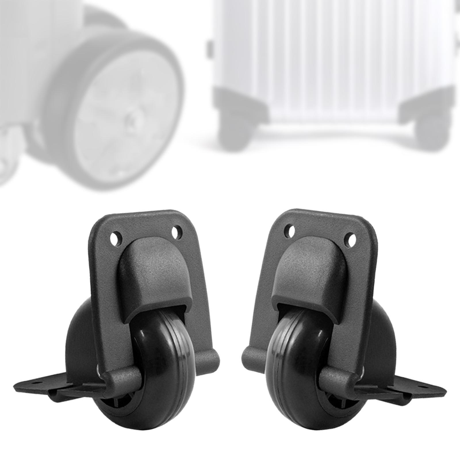 Luggage Wheels Replacement Castors Easy to Install Smooth Bearing Durable