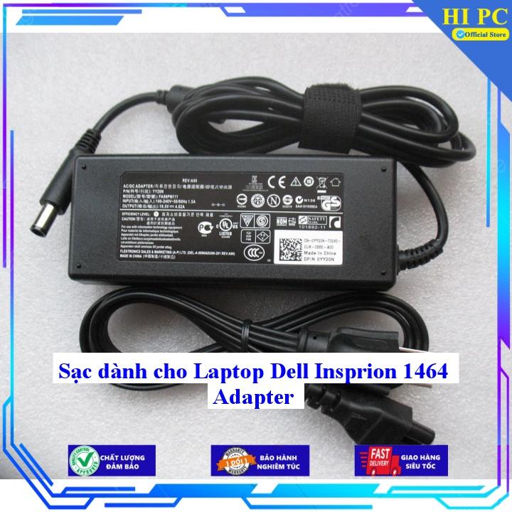 Sạc dành cho Laptop Dell Insprion 1464 Adapter - Kèm Dây nguồn - Hàng Nhập Khẩu