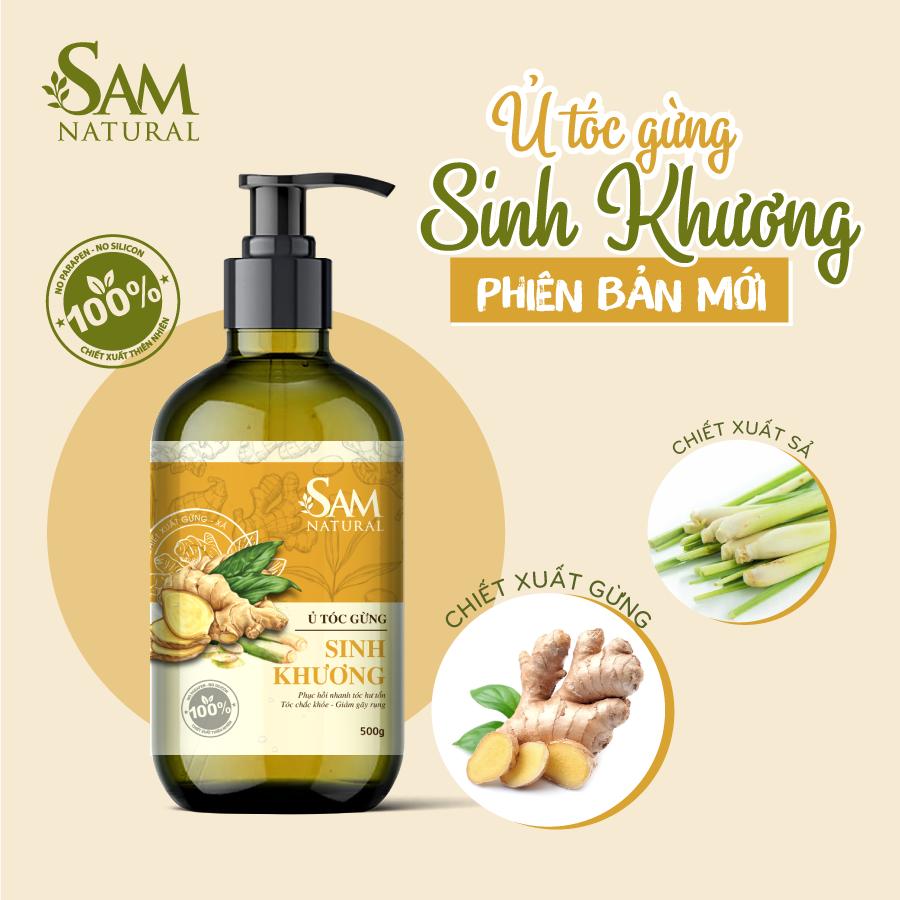 Ủ Tóc Sinh Khương - Sam Natural