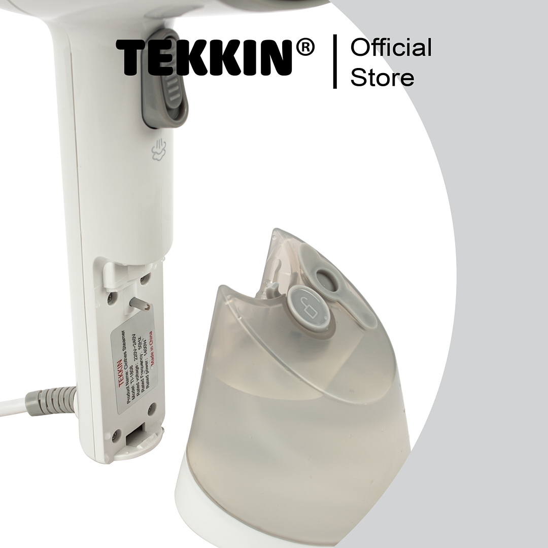 Bàn là hơi nước cầm tay TEKKIN TI-1808 Công Suất 1400W Dung Tích 250mL Bảo Hành 1 Năm - hàng nhập khẩu