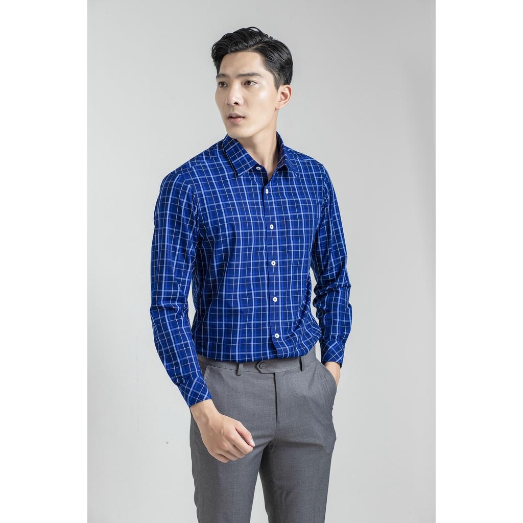 Áó sơ mi dài tay nam ARISTINO phom Regular fit, thiết kế thanh lịch, chất liệu Modal mềm mại - ALS26301