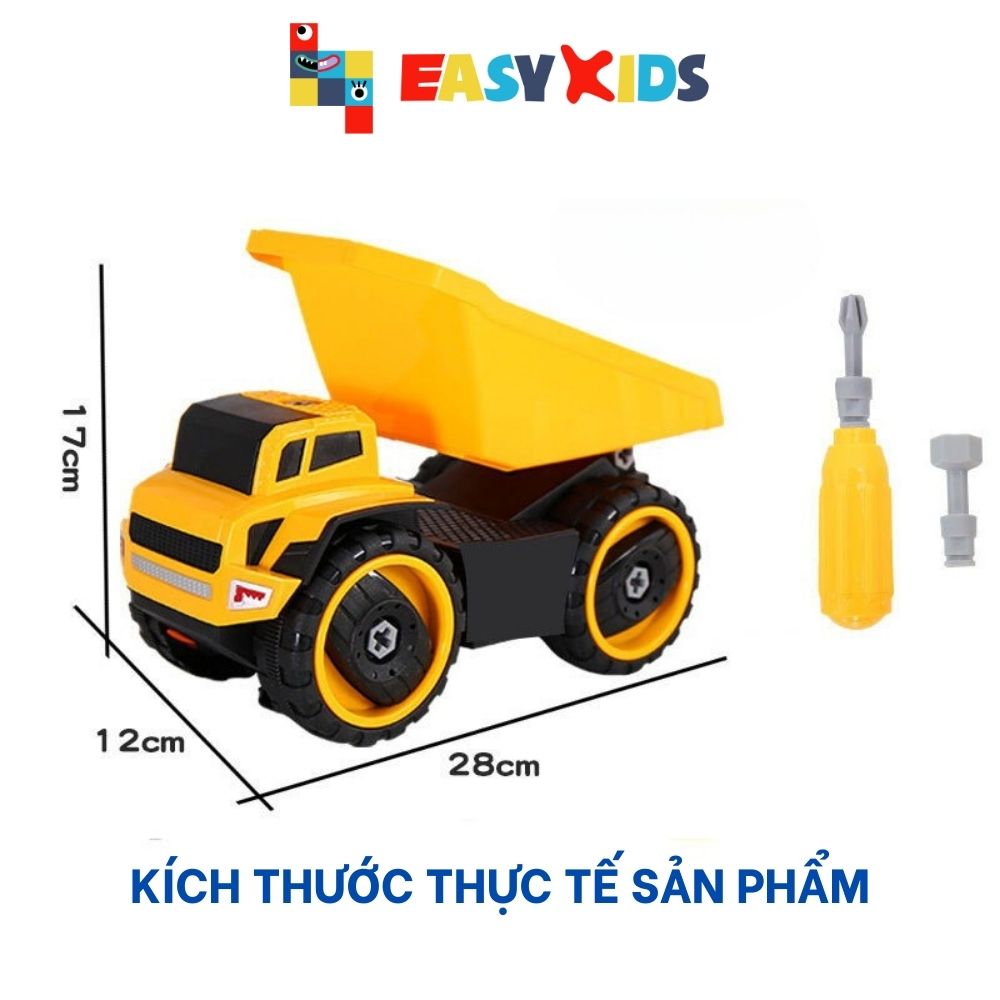 Xe Tải, Xe Ben, Xe Cứu Thương, Xe Cảnh Sát Cảnh Sác, Xe Bồn Đồ Chơi Có Âm Thanh Mô Hình Xe Cho Bé