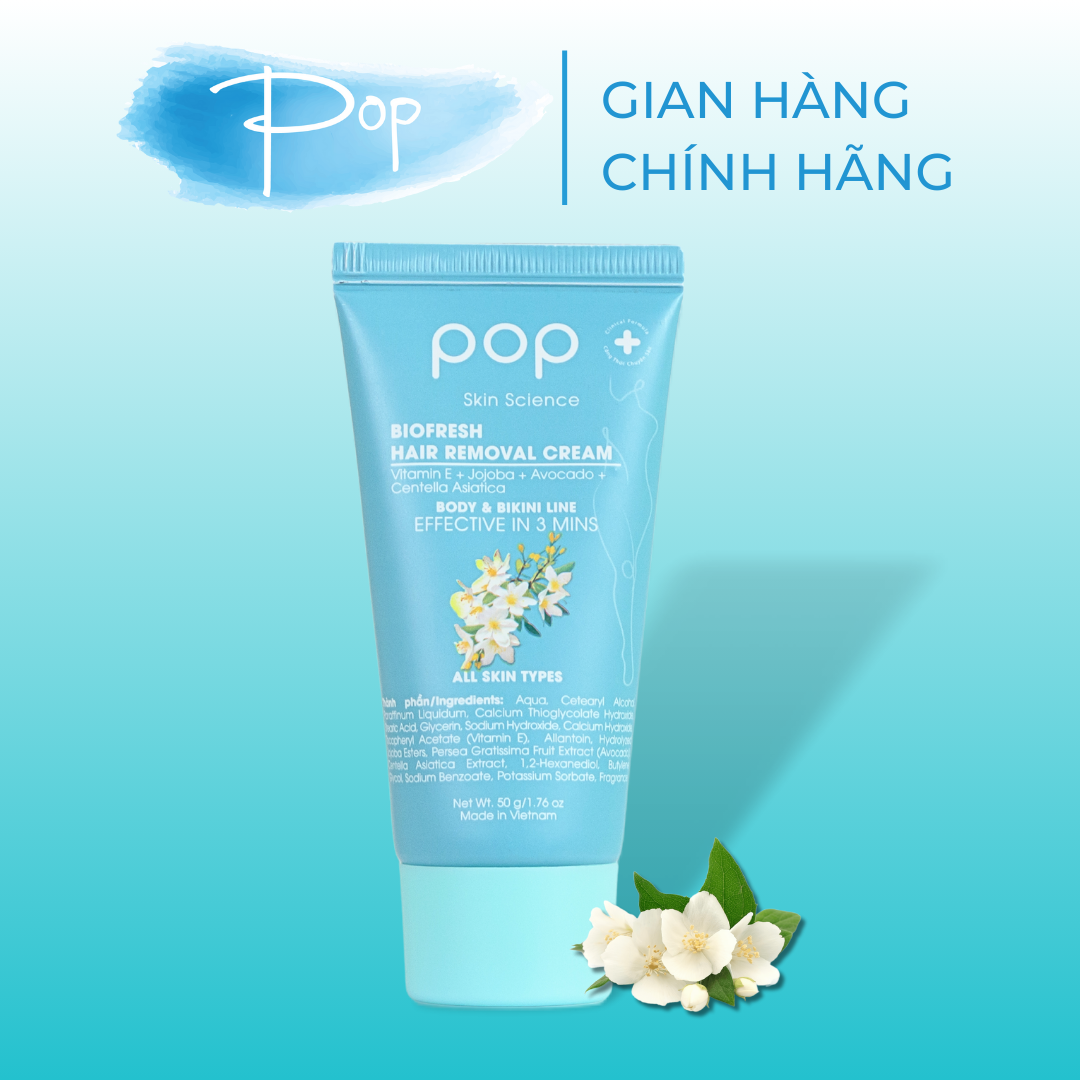 Kem Tẩy Lông Biofresh POP - Hương Nhài