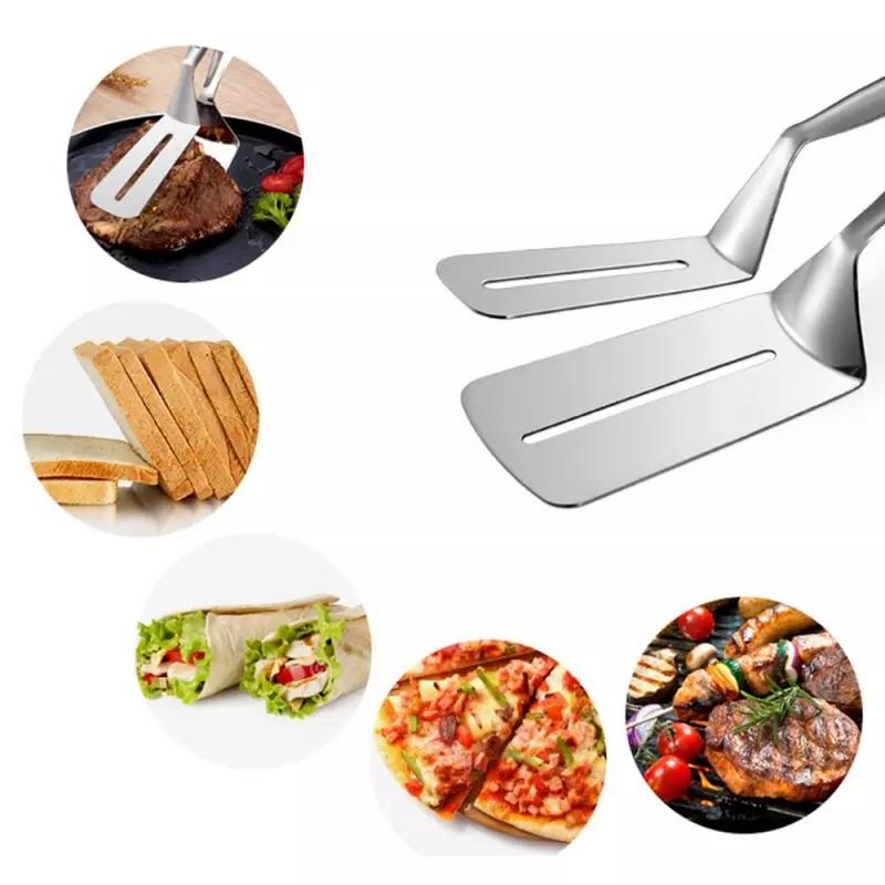 Kẹp Gắp Thức Ăn Bằng Thép Không Gỉ Tiện Dụng