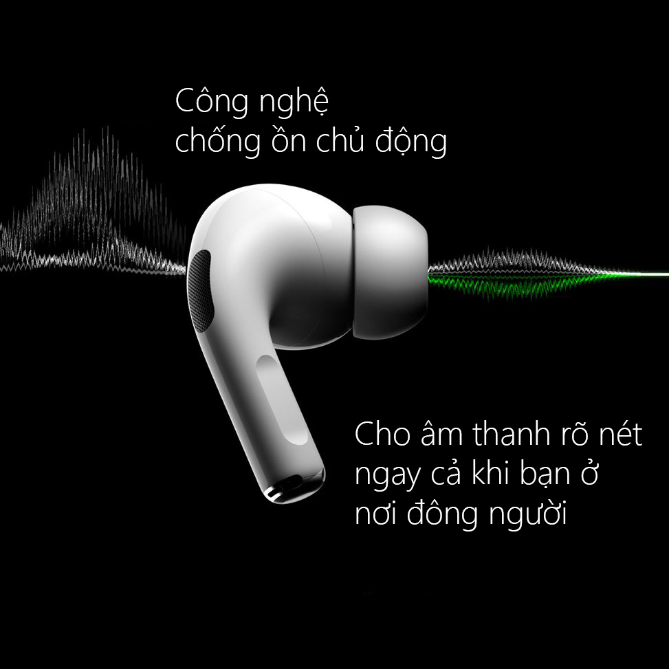 Tai Nghe Bluetooth Không Dây LANITH - TAI0APPRO - Tai Nghe Nhét Tai Thông Minh Airs Pro - Thiết Kế Độc Lạ, Tính Năng Vượt Trội, Âm Thanh Mềm Mượt - Tặng Cáp Sạc 3 Đầu - Hàng Nhập Khẩu