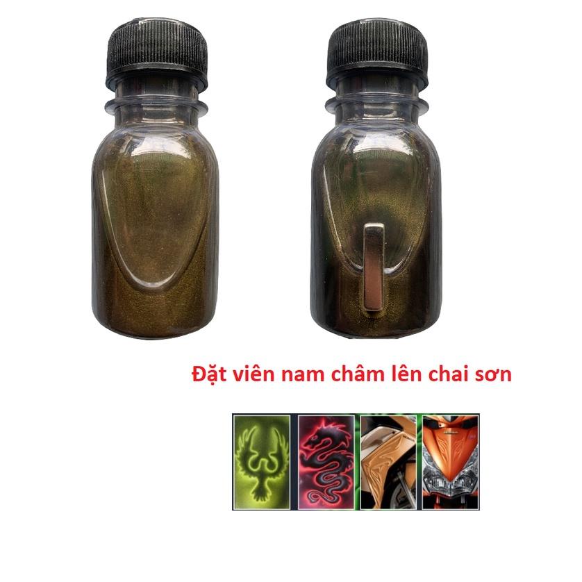 50g Sơn Từ Tính tạo hình 3D màu Xanh Olive Óng Vàng (TT-205)