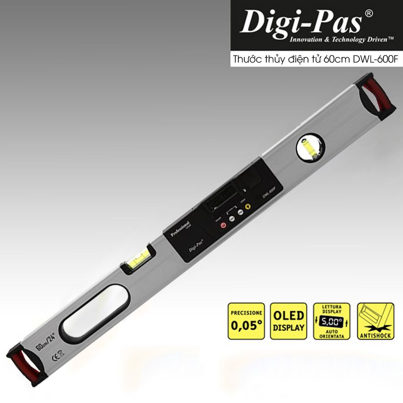 Thước thủy điện tử Digi-Pas DWL-600F