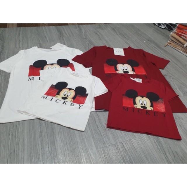 ÁO MICKEY MẶT VÀNG  CHO BÉ