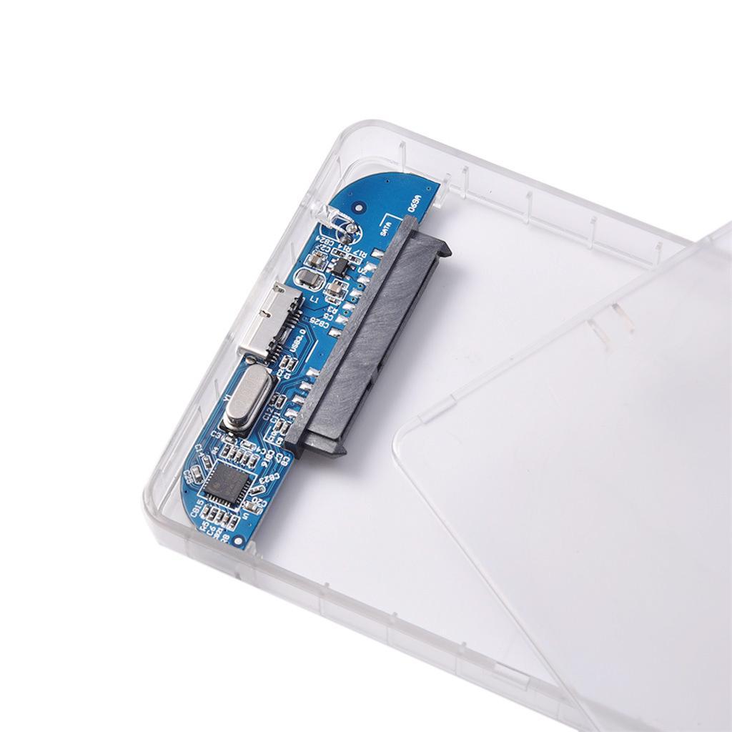 2.5inch USB 3.0 HDD SATA External Hard Drive Disk Enclosure Case Tool-free#2